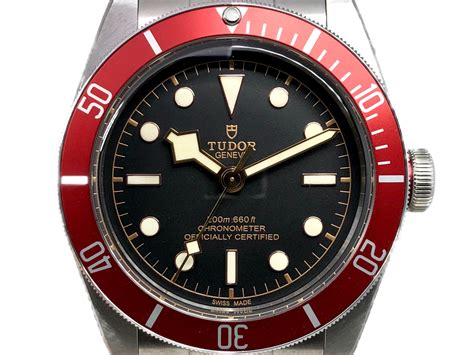 tudor heritage black bay 79230r|tudor black bay red bezel.